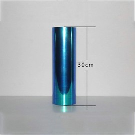 Riloer Car Light Film, Tint Vinyl Film For Headlight Taillight Rear Fog Light, Blue, 30 * 60Cm