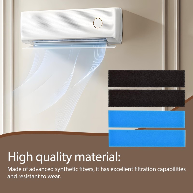 Air Filters Compatible with Mitsubishi Electric MAC-418FT-E MAC-308FT-E without Frames