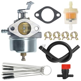 632424 Carburetor for Tecumseh HH100 HH120 4-Cycle Horizontal Carb Engine with Fuel Filter
