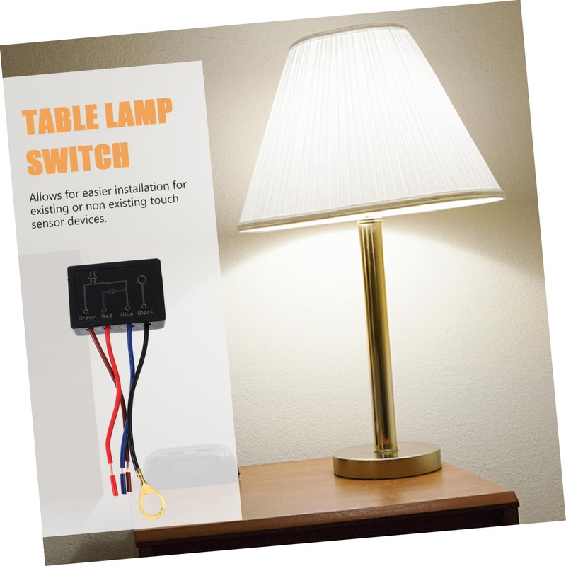 DOITOOL Pack of 2 Table Lamp Touch Switch Light Dimmer