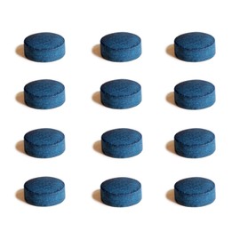 Tweeten Elk Master Billiard Pool Cue Tips Fibre Company (13 mm, Pack of 12)