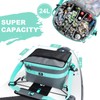 YVLEEN Waterproof Paddle Board Cooler Bag, 25L Capacity, Gray, PVC