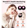 SUNKTA Thin Smart Watch for Women, 1.32" AMOLED Ladies Smart