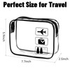 2 Pack TSA Approved Liquids Bag, Carry-on Clear Travel Toiletry
