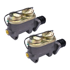 JEENDA 2PCS Master Cylinder D126695 D120090 Compatible with Case 450C 480D 480LL 580D 580E 580G 580SD 580SE 455C 850D 855D 480E 480F 480LL 584D 584E 585D 585E 586D 586E D131596 D127519