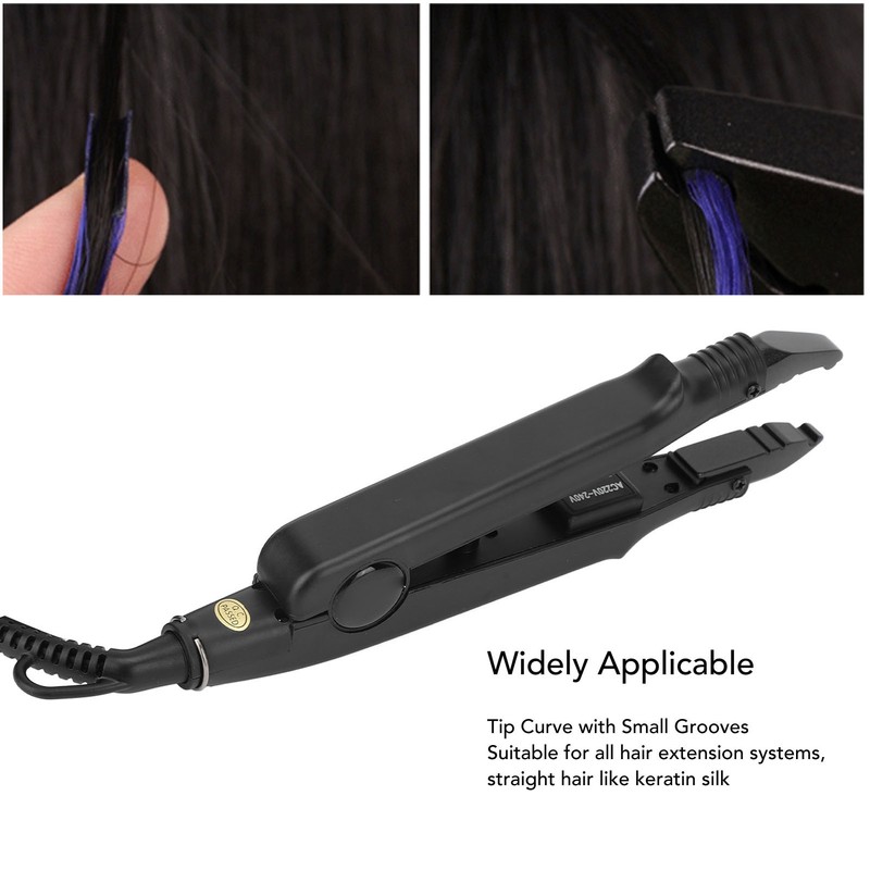 Hair Extension Iron Kit Constant Temperature Adjustable Hair Connector Tools