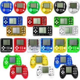 SSRMX - Juego de 24 piezas para videojuegos, regalos para el día de San Valentín para niños, llavero de juego para fiestas, suministros de cumpleaños, premios para el aula para niños y niñas, Varios