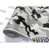 VViViD Vinyl Snow Camouflage Pattern Wrap Air-Release Adhesive Film Sheets
