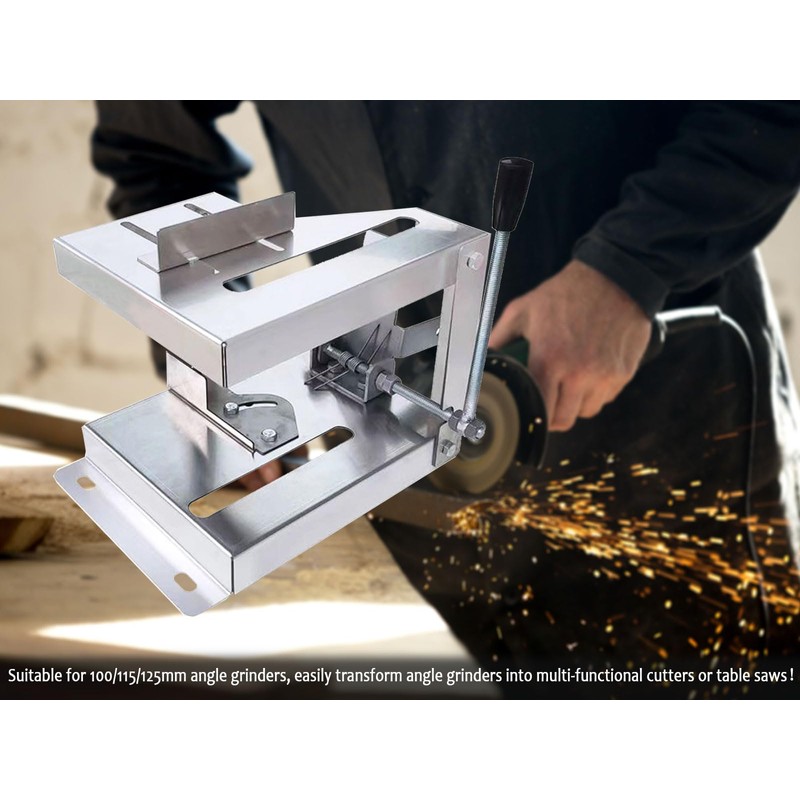 Heavy Duty Angle Grinder Stand, Adjustable Metal Cutting Stand，with Sliding