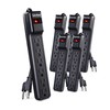 CyberPower CSB604MP6 Essential Surge Protector, 900J/125V, 6 Outlets, 4ft Power