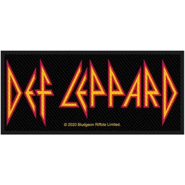 Razamataz Def Leppard - Logo Patch 10cm x 5cm Red