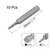 uxcell Torx Bits 10pcs 5/32 Inch Hex Shank T6 Torx
