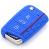 VB Key Case for 3-Button Car Key Silicon Cover Key