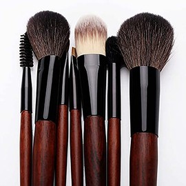 Juego de brochas de Maquillaje, 7 uds., brochas de Maquillaje, Base sintética de Primera Calidad, correctores, Sombras de Ojos, Juego de brochas de Maquillaje