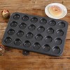 Aybloom Nonstick 24 Cups Mini Muffin Pan with Extended Handles