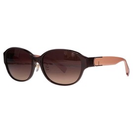 Furla SFU849J 6XKP 55 Women's Sunglasses, Frame Color: Shiny Brown; Lens Color: Polarized Brown Grade