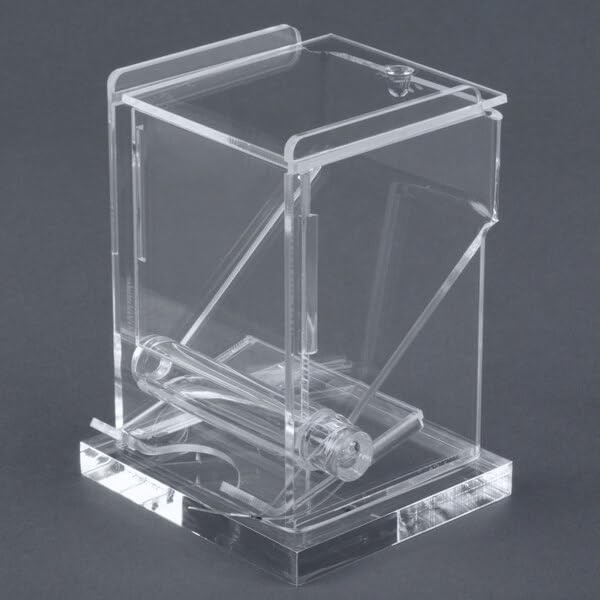 Fonteme Acrylic Toothpick Dispenser Clear- for Table Kitchen Home Livingroom
