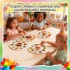 BMMN 200PCS Paint Tray Palettes for Kids, White