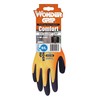 Wonder Grip WG-310HO Comfort Men's Work Gloves, Double Latex Coating,