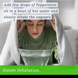 Seyal Peppermint Essential Oil Pure and Natural Therapeutic Grade, Undiluted Perfect For Aromatherapy, Relaxation, Skin Therapy & More (15ml)