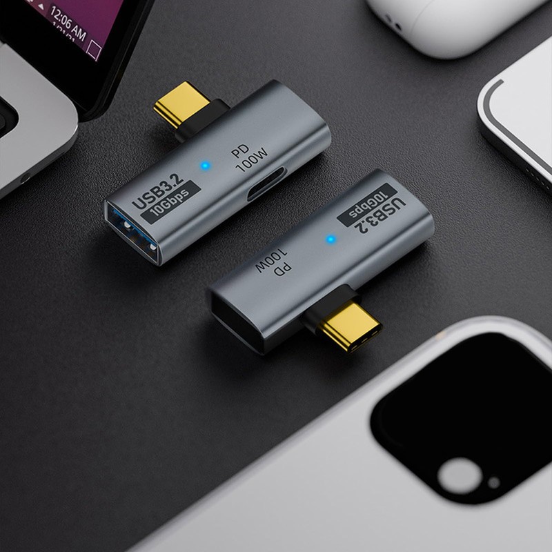 Adaptador USB C a USB 3.2 2 en 1 con