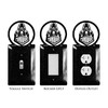 SWEN Products PURDUE BOILERMAKERS Collegiate Metal Plate Cover (Single Switch