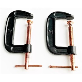 ATE 4 ATE PROFESSIONAL 3" HEAVY DUTY C CLAMPS 40037 BRAKE CALIPER PISTON TOOL CLAMP