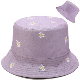 XYIYI Reversible Bucket Hat, Angler’s Hat, Sun Hat for Women, Girls