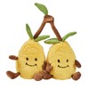 Warmies Hugging Lemons Microwavable Weighted Teddy with French Lavender Scent,