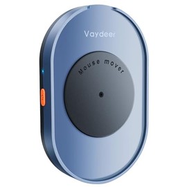 VAYDEER Mouse Jiggler with ON/Off Switch and Power Adapter Undetectable Mouse Mover Simulator,Driver-Free Mouse Movement Simulation Mouse Jiggler for Computer Awakening