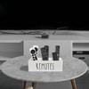 Remote Control Holder, Farmhouse Remote Storage Caddy, Bedside TV Controller