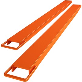 Pallet Forklift Extensions, 72" Fork Extensions 4.5" Width, Heavy Duty Fork Extensions for Forklifts, 1 Pair Forklift Extensions for Forklift Truck,Orange