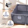 2 Rooms Whelping Box for Dogs,76 × 38 ×20in Whelping