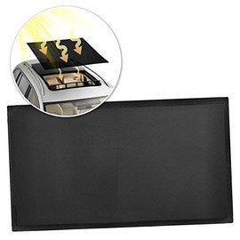 Zone Tech Car Mesh Sun Roof Magnetic Sun Shade - Premium Quality, Foldable, Cool Sun and Mosquito Blocking Breathable Mesh Sun Shade Blocks UV Sun by Parking Trips Great Protection, Easy Installation