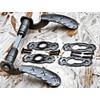 UHRIG Door Handle Made of Wrought Iron Galvanised Door Handle