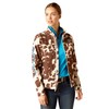 ARIAT Women's New Team Softshell Print Jacket - Pony, Small