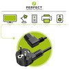 Perfect Power Cable, IEC Cable, 3 Pin, 3.0 m, Plug
