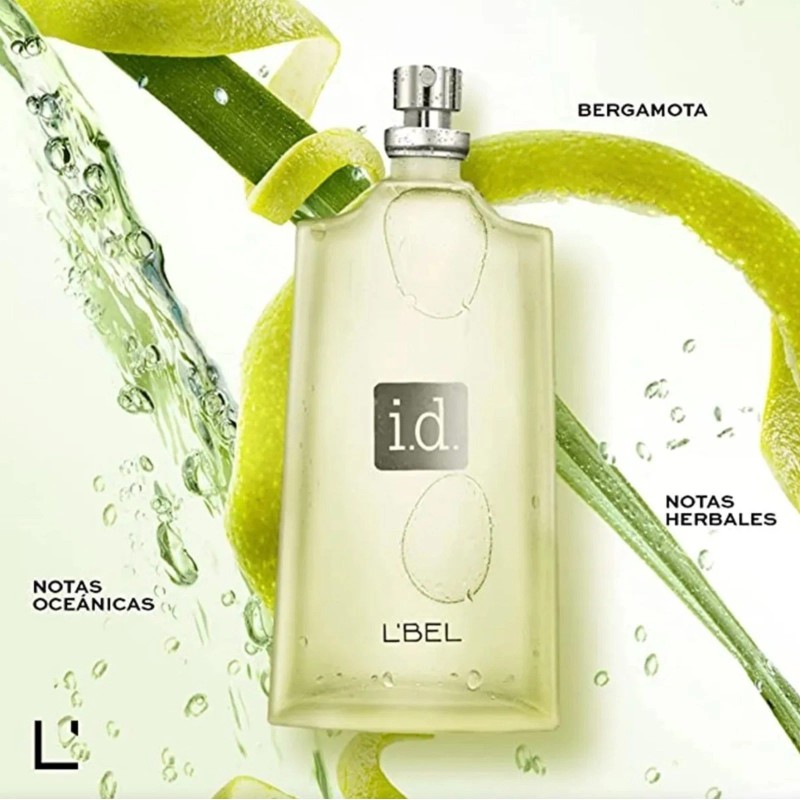 L'bel I.d Eau De Toilette 3.4 Fl.oz For Men Fresh