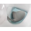 Joseph Joseph Toilet Brush with Slim Holder Flexible Anti-Drip, Grey/White