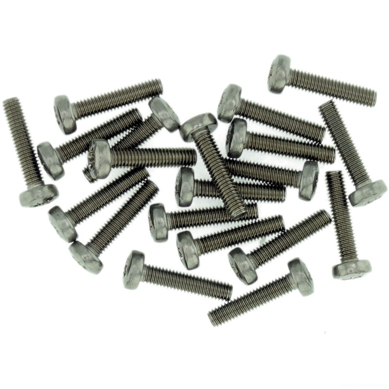 M3.5 (3.5mm x 8mm) Pozi Pan Machine Screw (Bolt) -