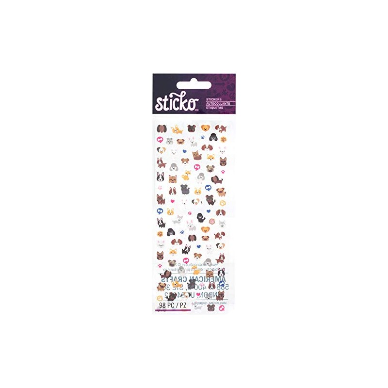 Sticko Tiny-Dog (98 Pieces) 8600074, Other
