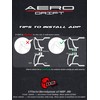 AERO DRIFT PERFORMANCE : Sloped Transparent/White Lip Aero Drift Performance