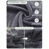 Dog Bathrobe, Quick Drying Microfibre Bath Towel, Bibykivn Adjustable Dog