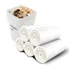 Small Trash Bags 1.2 Gallon, Biodegradable Gallon Waste Bag, Mini