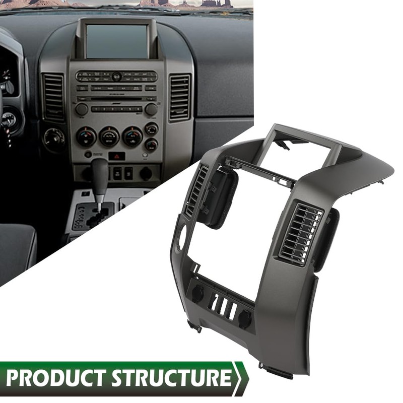 LQI Dash Center Console Instrument Panel Lid Bezel Fit Nissan