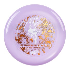 WHAM-O Frisbee, 10.5 Inch Outdoor Flying Disc Freestyle Durable and Flexible Design for Adults Plays and Sports Beach, Exercise and Family Fun (160g, Light Purple)