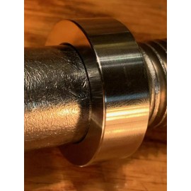 Undisclosed EXTSW  1.010" ID x 1 1/2" OD x 1/2" thick 304 Stainless Shaft Spacers