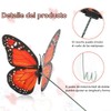 48 Decoraciones de Mariposa Monarca de Halloween Decoración, Mariposas Artificiales