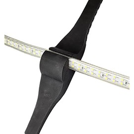 CubeTECH Flexible LED Strip Light - Rubber Barrier Straps Indoor/Outdoor - (2-3 Required per Barrier - Length Dependent)