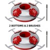REZIPO Hummingbird Feeder Bottom Base Replacement Accessories (2)